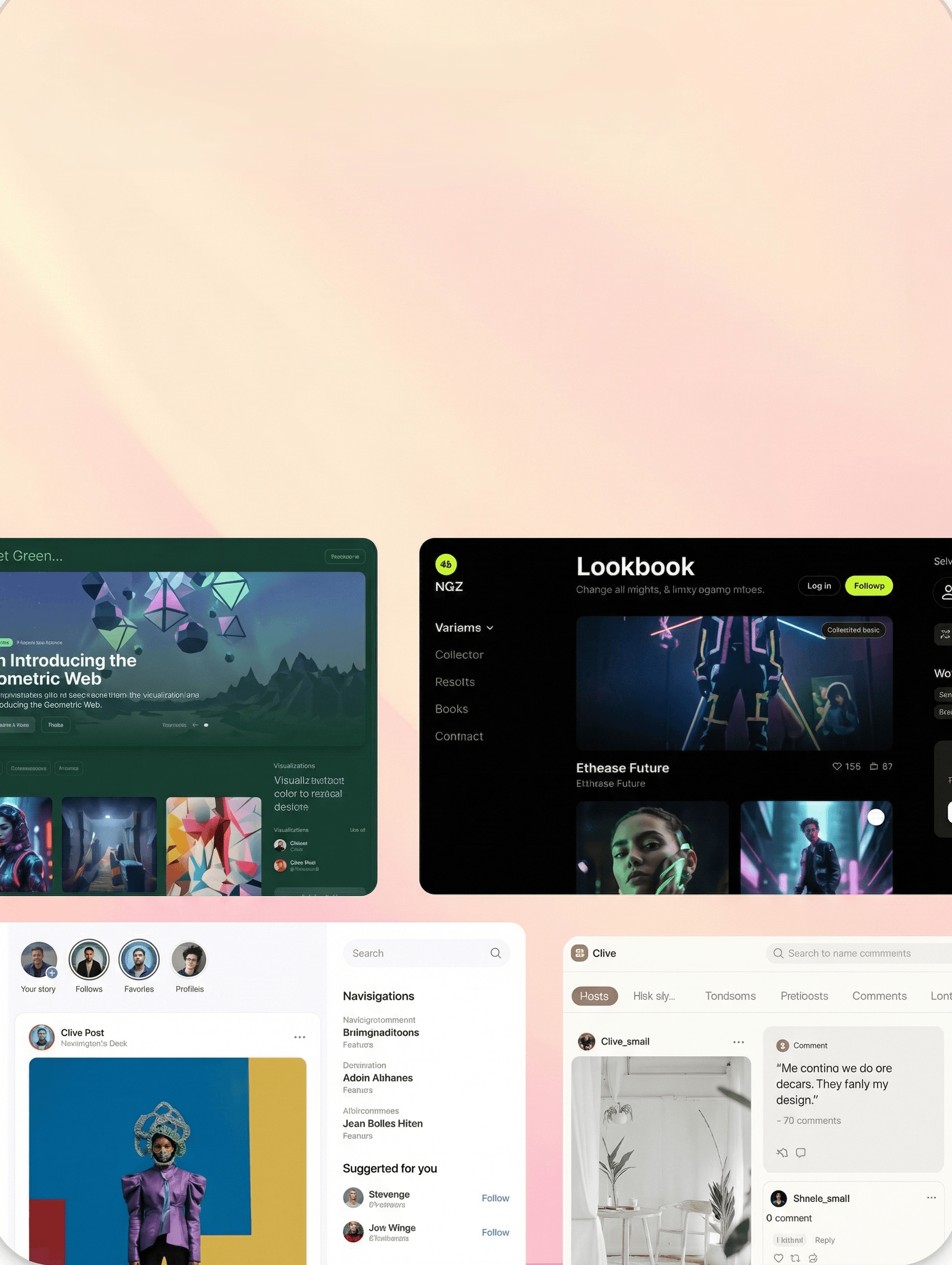 Social Networks product visual